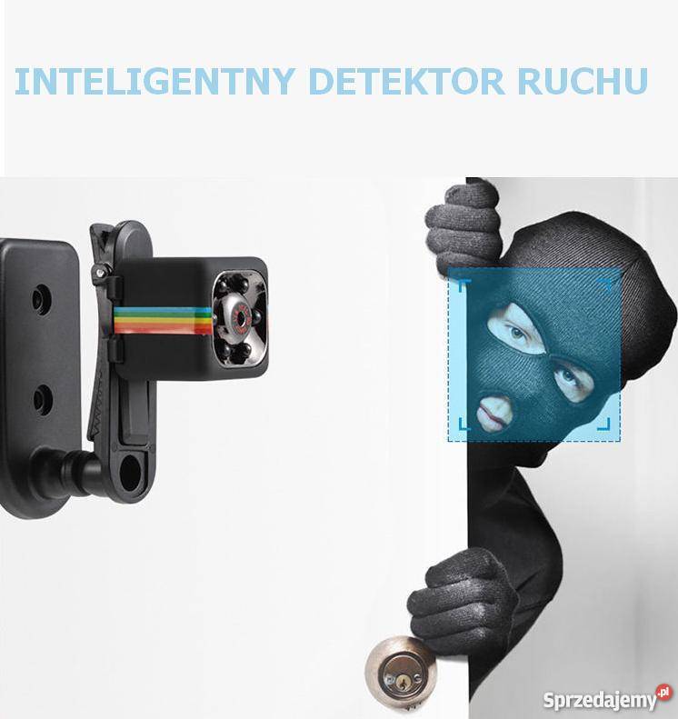 Mini Kamera Full HD SQ11 Szpiegowska DETEKCJA Poznań