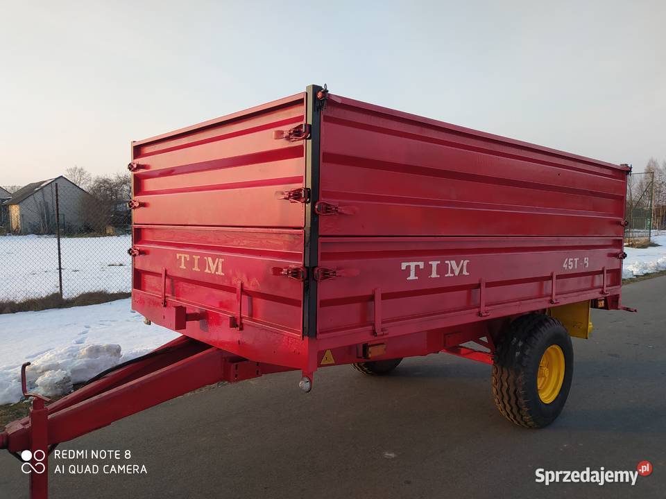 Przyczepa Tim wywrotka jednoosiowa Radzyń Podlaski