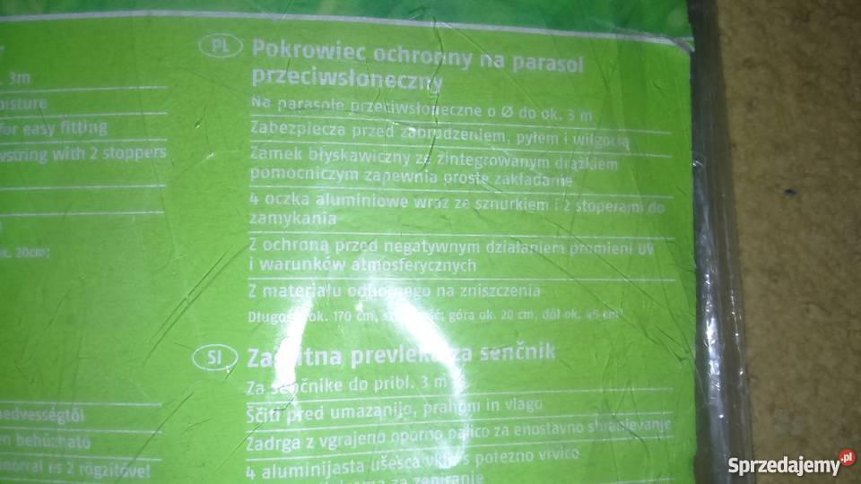 Pokrowiec przeciw słoneczny dolnośląskie Legnica