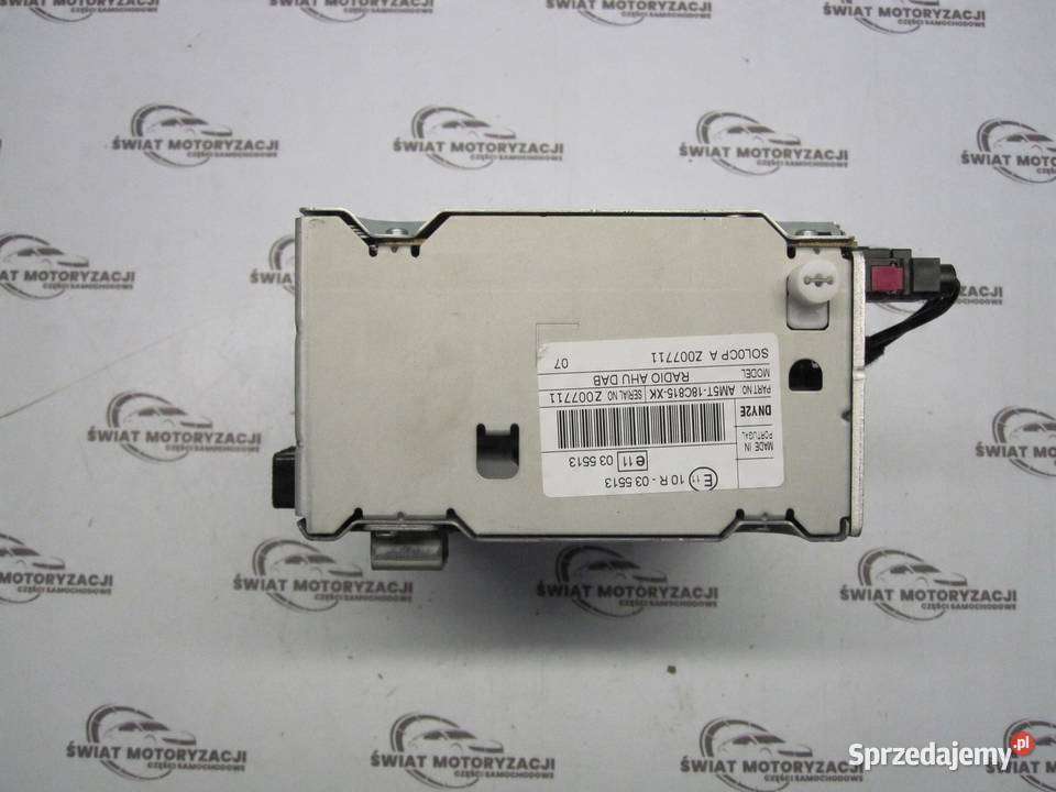 FORD FIESTA MK7 VII LIFT 13r radio CD Sprzęt audio fabryczny