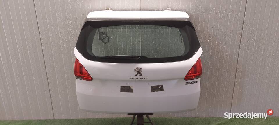 TYLNA KLAPA KOMPLETNA PEUGEOT 2008 1320 LAK EWP Klapy bagażnika