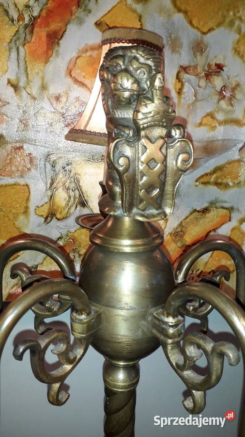 Unikatowa lampa podłogowa Amsterdam 1930 Szczecin sprzedam