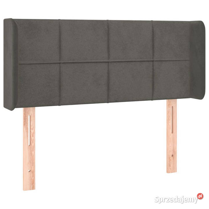 Zagłówek do łóżka z LED ciemnoszary 83x16x7888 Warszawa sprzedam