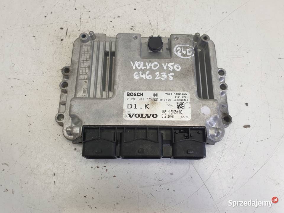 Volvo S40 II V50 16 D STEROWNIK SILNIKA komputer Chełm sprzedam
