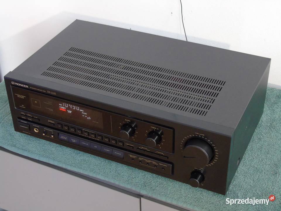 Wzmacniacz z radiem Pioneer SX221R sprawny Jasło sprzedam