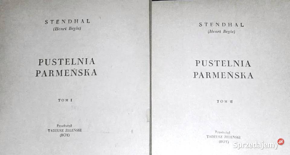 Pustelnia parmeńska Stendhal miękka Chełm