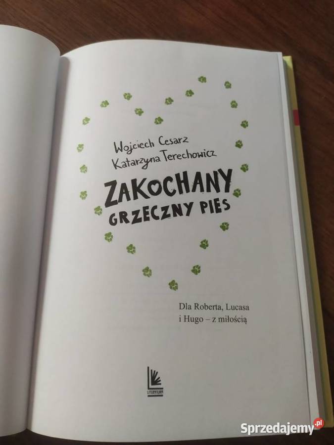 Książka Zakochany grzeczny pies dla dzieci z klas IV-VI (10-12 lat)  Lublin sprzedam