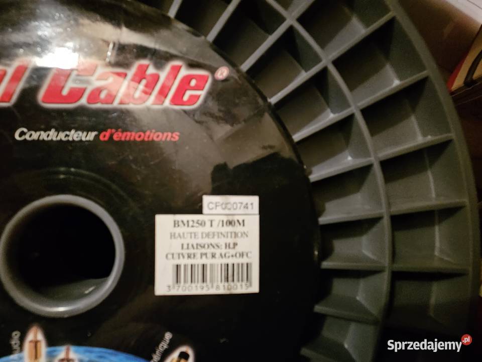 Kabel głośnikowy Real Cable BM250T 2x25mm na Warszawa sprzedam