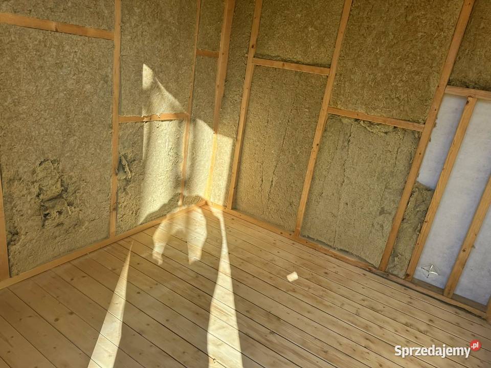 Sauna ogrodowa 25x25m do wykończenia wielkopolskie Żeleźnica