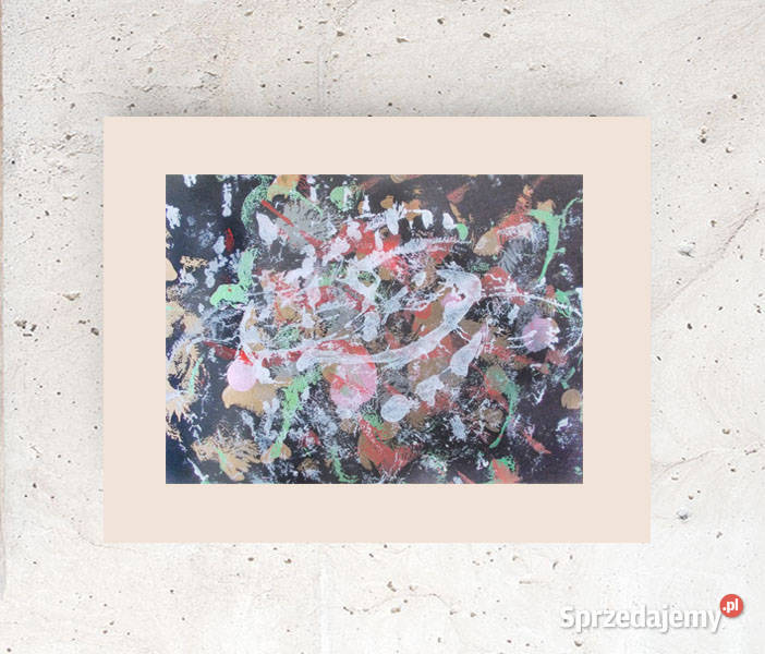pastelowa dekoracja na ścianę boho grafika do wielokolorowy Obrazki i obrazy warmińsko-mazurskie Olsztyn