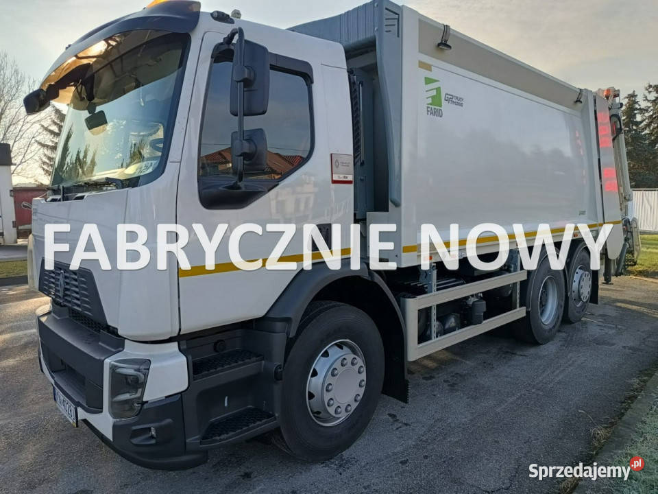 śmieciarki Renault D Wide 26 Renault śmieciarka tempomat Sokołów