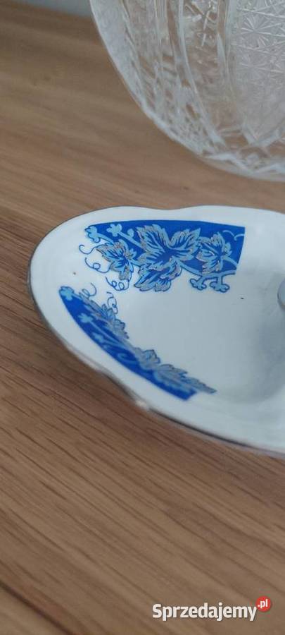Porcelanowa solniczka pieprzniczka naczynko Mirosławiec