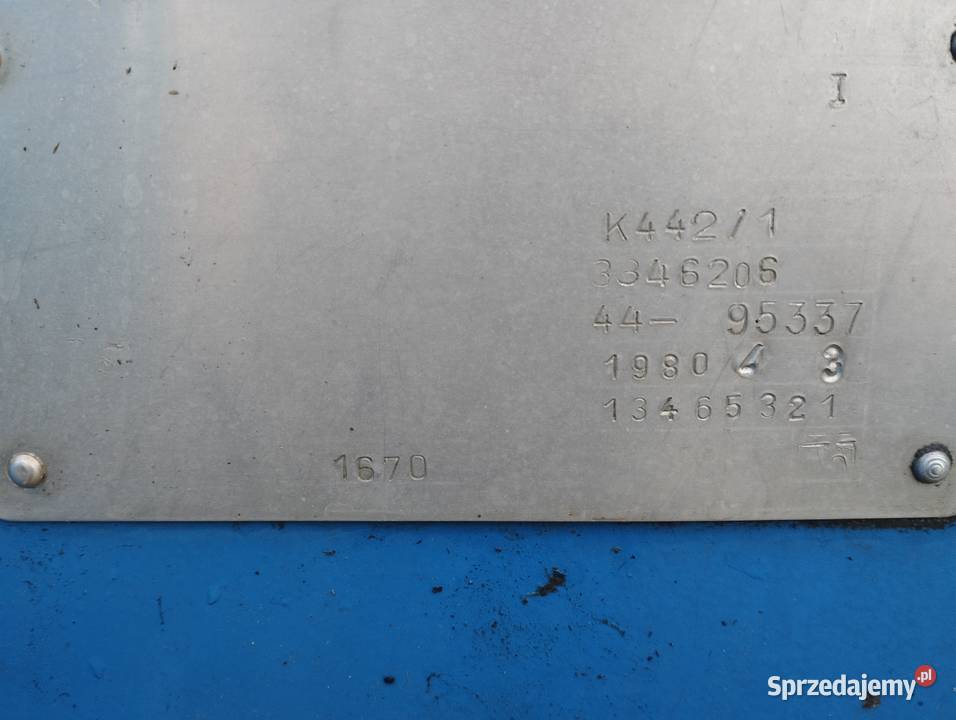Prasa kostkującą fortschritt k442 nieuszkodzony Kostkujące Krasnobród