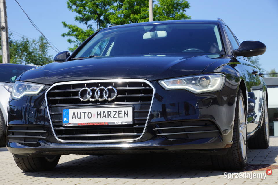 Audi A6 20 TDI CR 177 Klimatronic Biksenon LED relingi dachowe Nowy Sącz