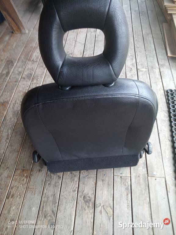 fotel Peugeot 206 pasażer 3D skóra oryginał Głogoczów sprzedam