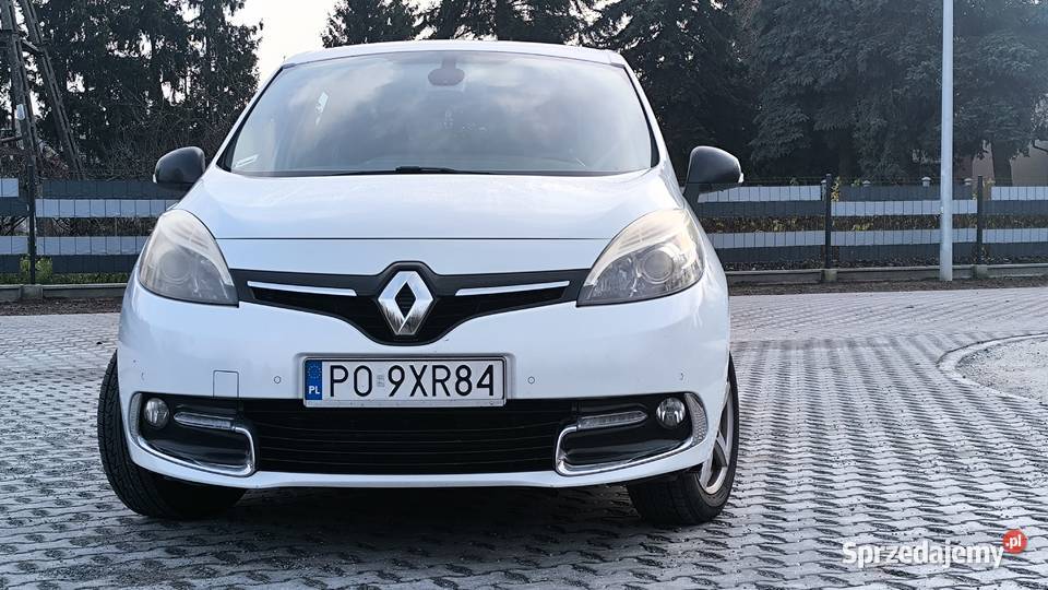 Renault Scenic z 2014 roku w wersji BOSE 218390km Przytoczna