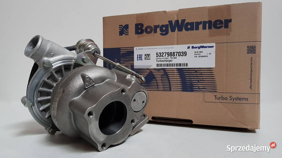 Turbosprężarka Fendt 53279707025 53279887025