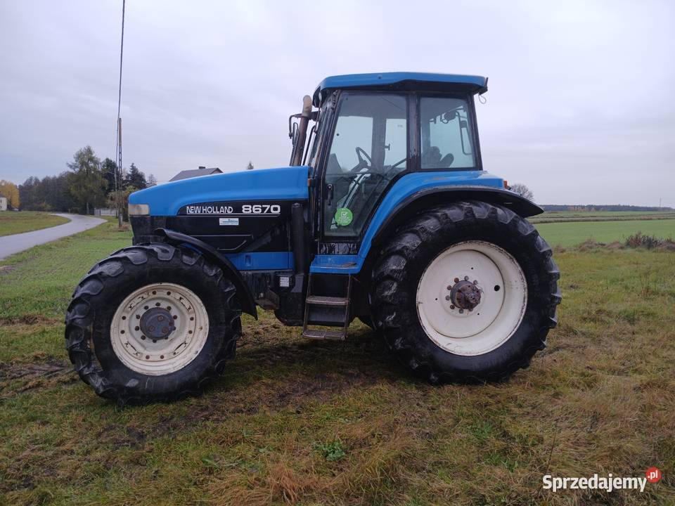 Ciągnik HOLLAND 8670 fendt renault case john New Holland Chlewice
