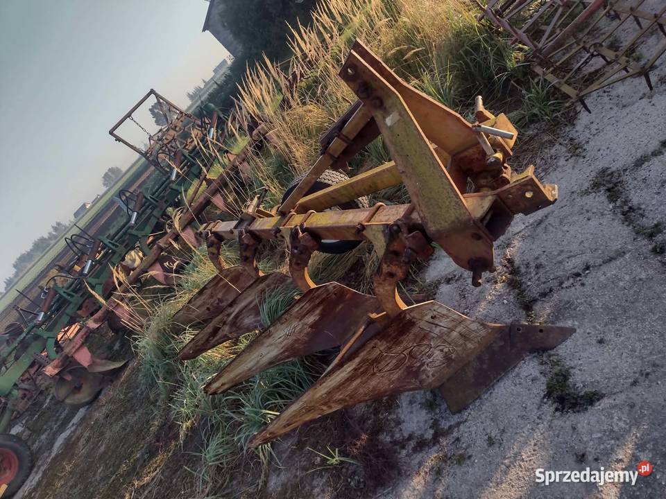Pług zagonowy 4 skibowy czteroskibowy Rumptstad Pługi Luboniek