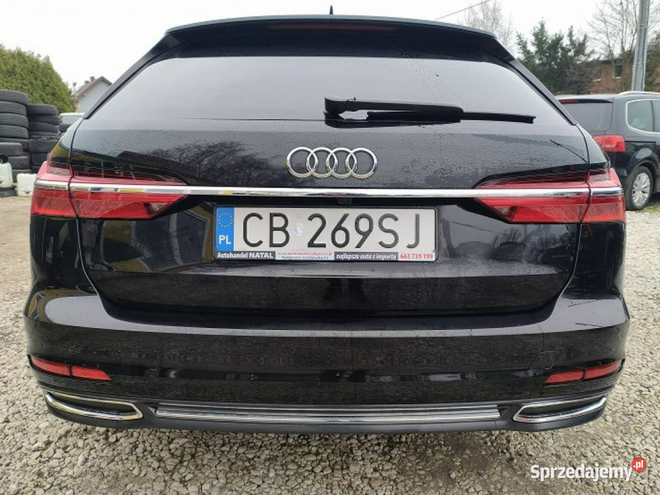 Audi A6 Panorama Zadbany Zarejestrowany C8 2018 czujnik deszczu A6 Bydgoszcz