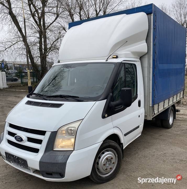 Ford Transit Skrzynia Plandeka Winda Bliźniaki Klima Webasto Moc 200KM