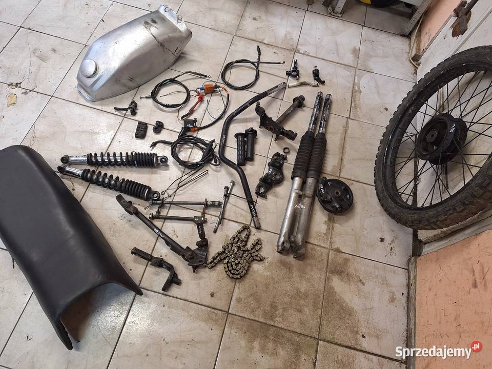 Honda MT 80 części koło bak lagi mt80 błotnik Motocykle na części Jelenia Góra