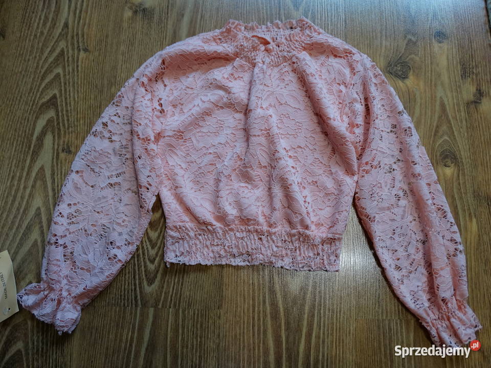 Elegancka bluzka dziewczęca koronka 10lat 8 lat+ Legnica