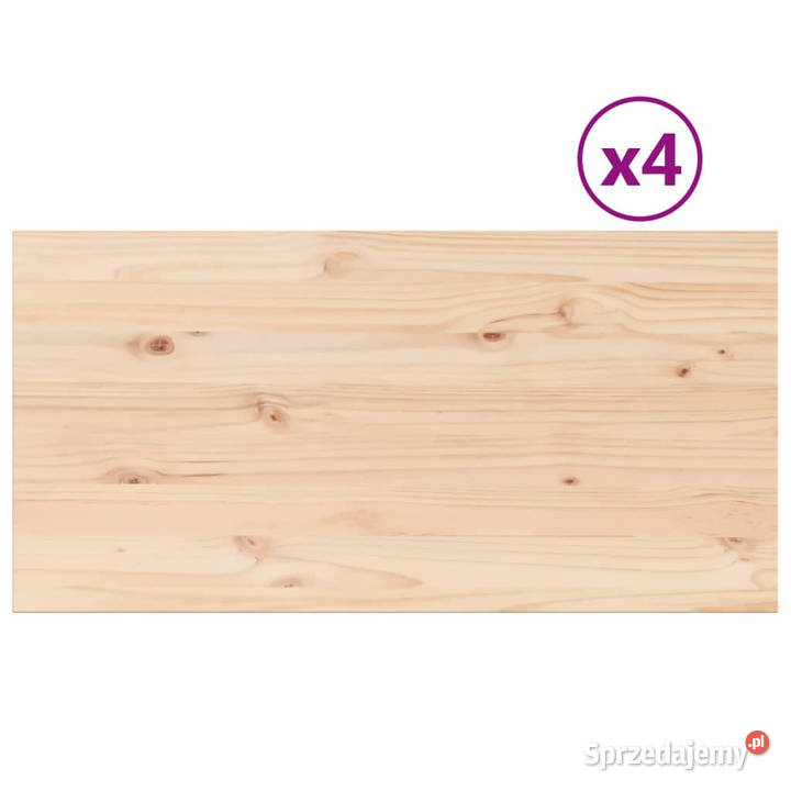 Blaty do stolika 4 100x50x25 prostokątne sosnowe Warszawa