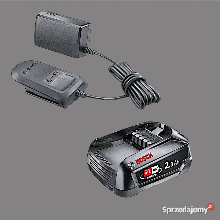 Akumulator BOSCH 1600A02625 25Ah 18V ładowarka Chrzanów