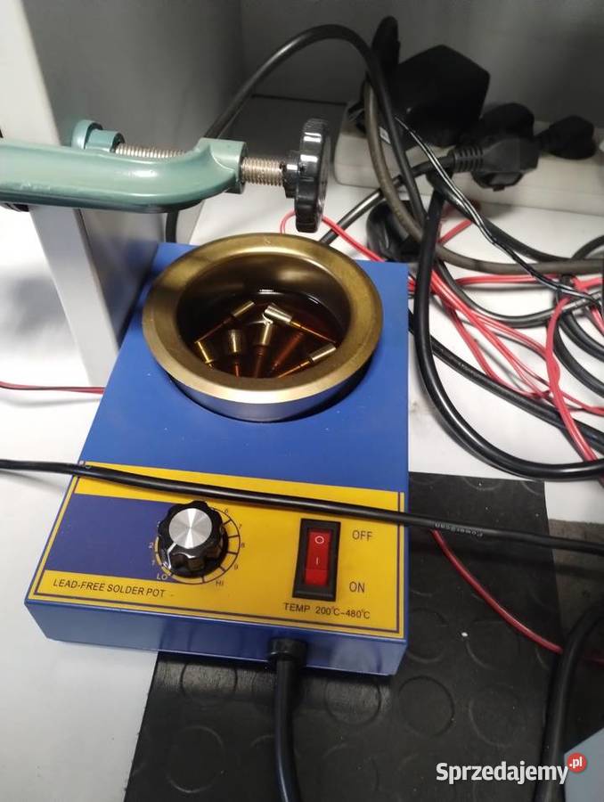 Stacja do lutowania z nadmuchem i podgrzewaczem śląskie sprzedam