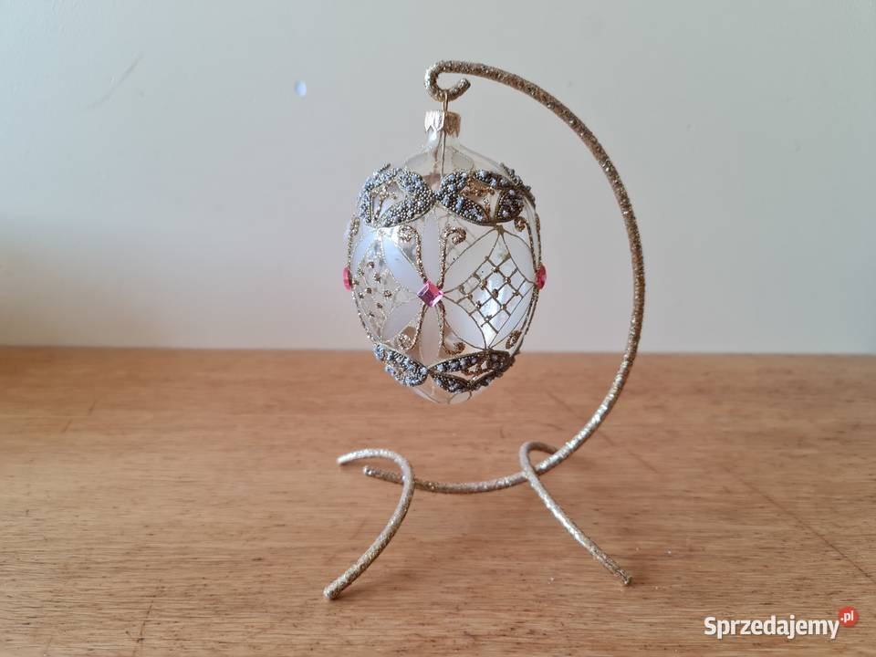 Szklana zdobiona bombka dekoracyjna jojo sprzedam