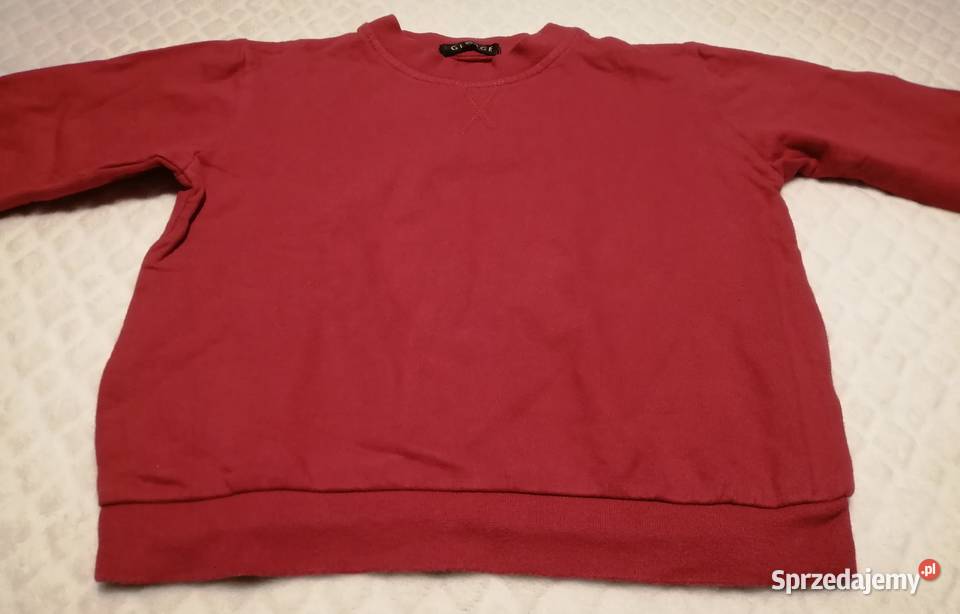 Bluza długi rękaw George 110116 czerwona Odzież Odzież Czeladź sprzedam