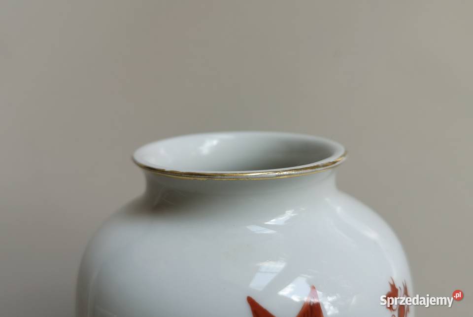Wazon porcelanowy vintage Niemcy Toruń
