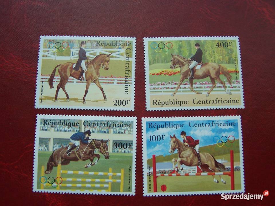 Centralna Afryka 1984 MNH Los Angeles 84 Sport Tychy
