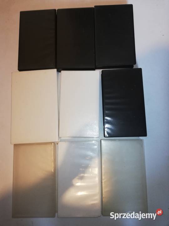 Pudełka do kaset VHS 9 sztuk Warszawa