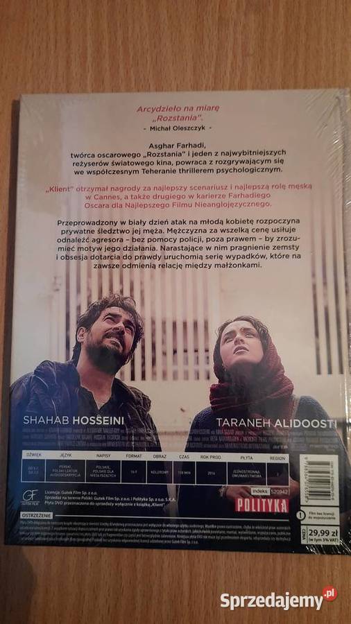 DVD Klient thriller Filmy śląskie Dąbrowa Górnicza