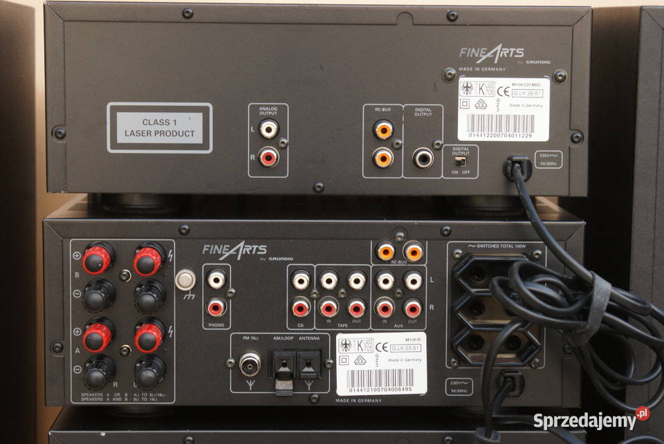 Wieża Grundig Fine Arts M100R M100CD MKII M100CF Opole