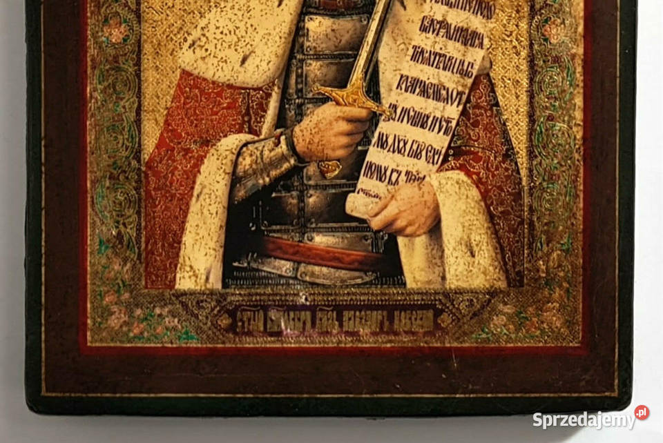 Ikona Święty Aleksander Newski 020