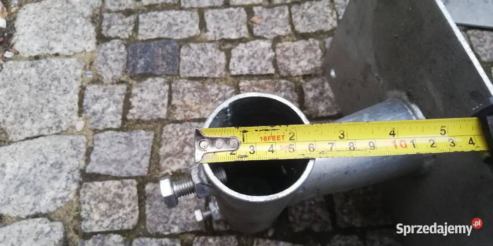 Uchwyt na rurę lampę maszt Ostrów Wielkopolski sprzedam