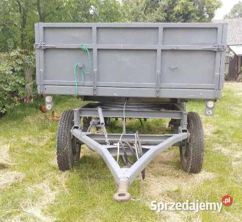 Przyczepa d 47 d 35 d 732 wywrotka nieuszkodzony Ząbkowice Śląskie