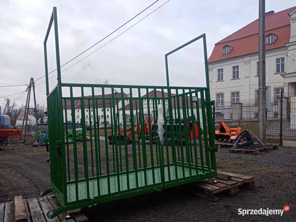 Elektroniczna waga inwentarzowa WG021 bydła nieuszkodzony Proszówka