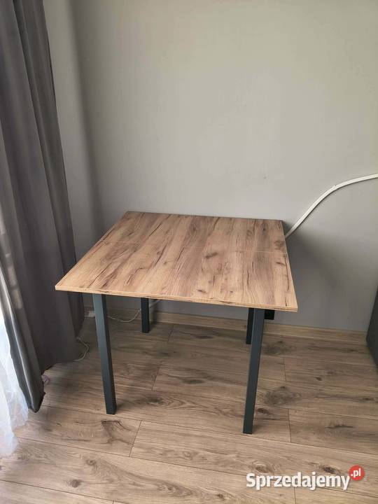 Stół rozkładany dąb Craft złoty 90x90 Bytom sprzedam