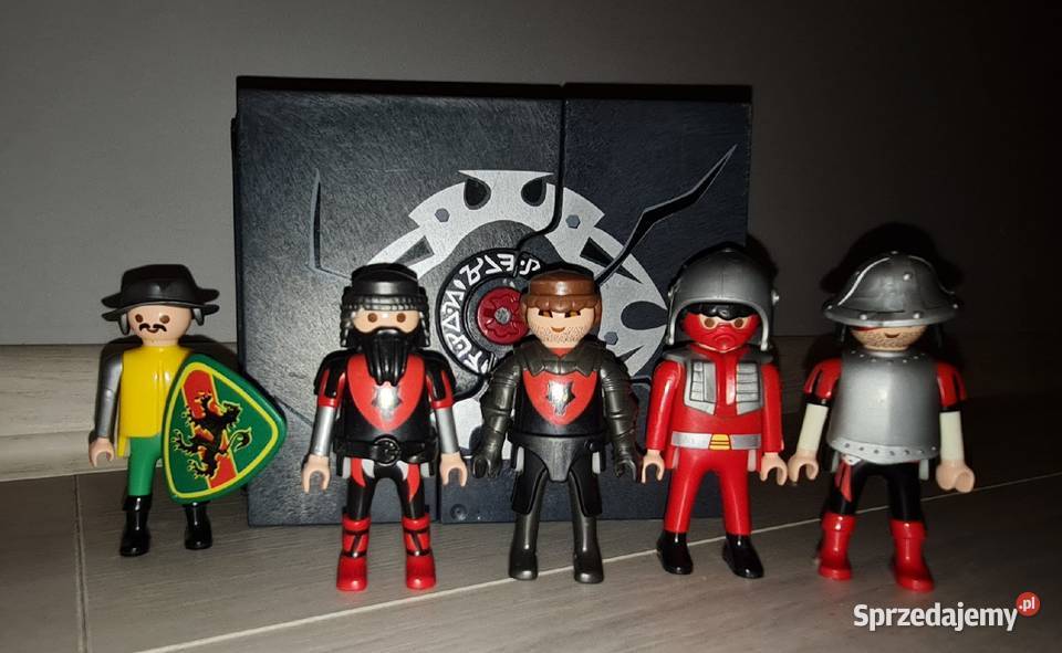 Figurki zestaw kolekcja rycerze Playmobil mini Dla Dziecka łódzkie Łódź