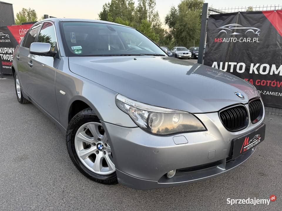 BMW E60 22 Benzyna Automat Alusy Szyberdach ABS Poznań