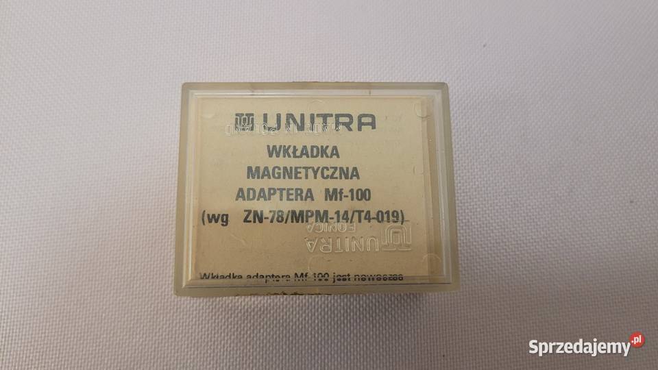 Wkładka magnetyczna adaptera gramofonu MF-100 Unitra NOWA
