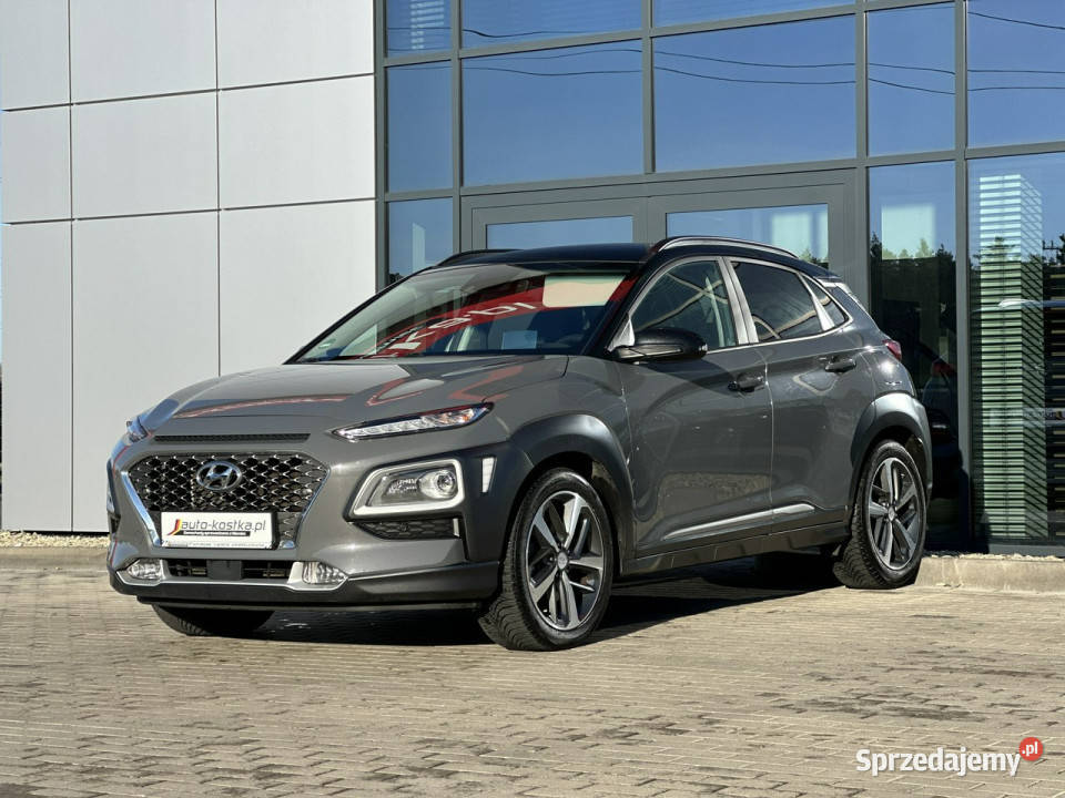 Hyundai Kona HUD Skóra LED Asystent Kamera garażowany Kąty Opolskie