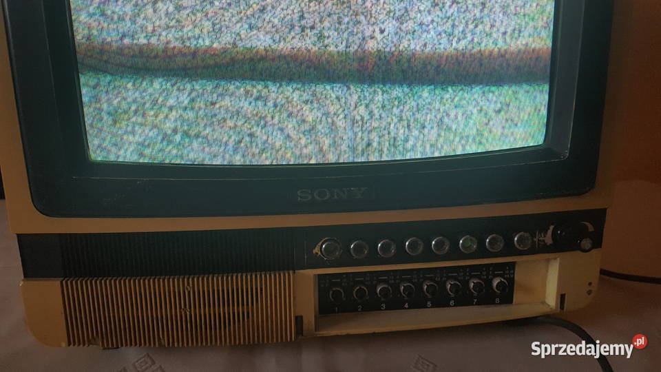 PRL Sony Trinitron KV1340E Color TV Receiver Kineskopowy Telewizory