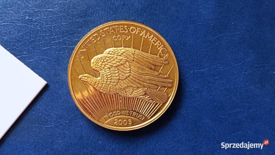 Stare monety Podwójny Orzeł 2003 Kopia USA Lesko