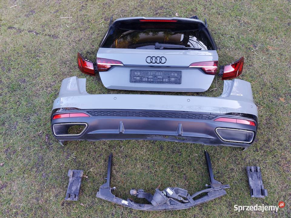 Audi A4 B9 LIFT Kombi KOMPLETNY tył Zderzak Zestawy części blacharskich