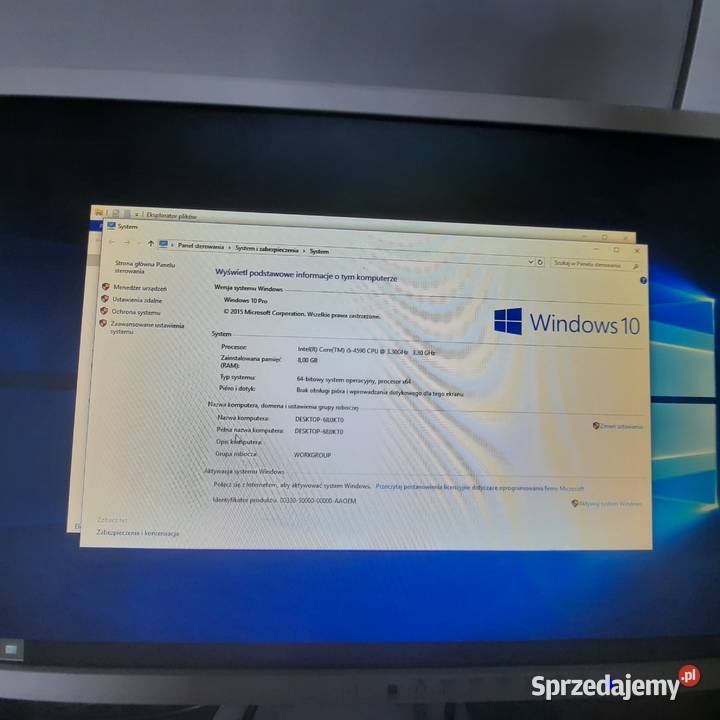 Komputer Fujitsu Esprimo P720 i58GB240SSDNvidia Skórzewo sprzedam
